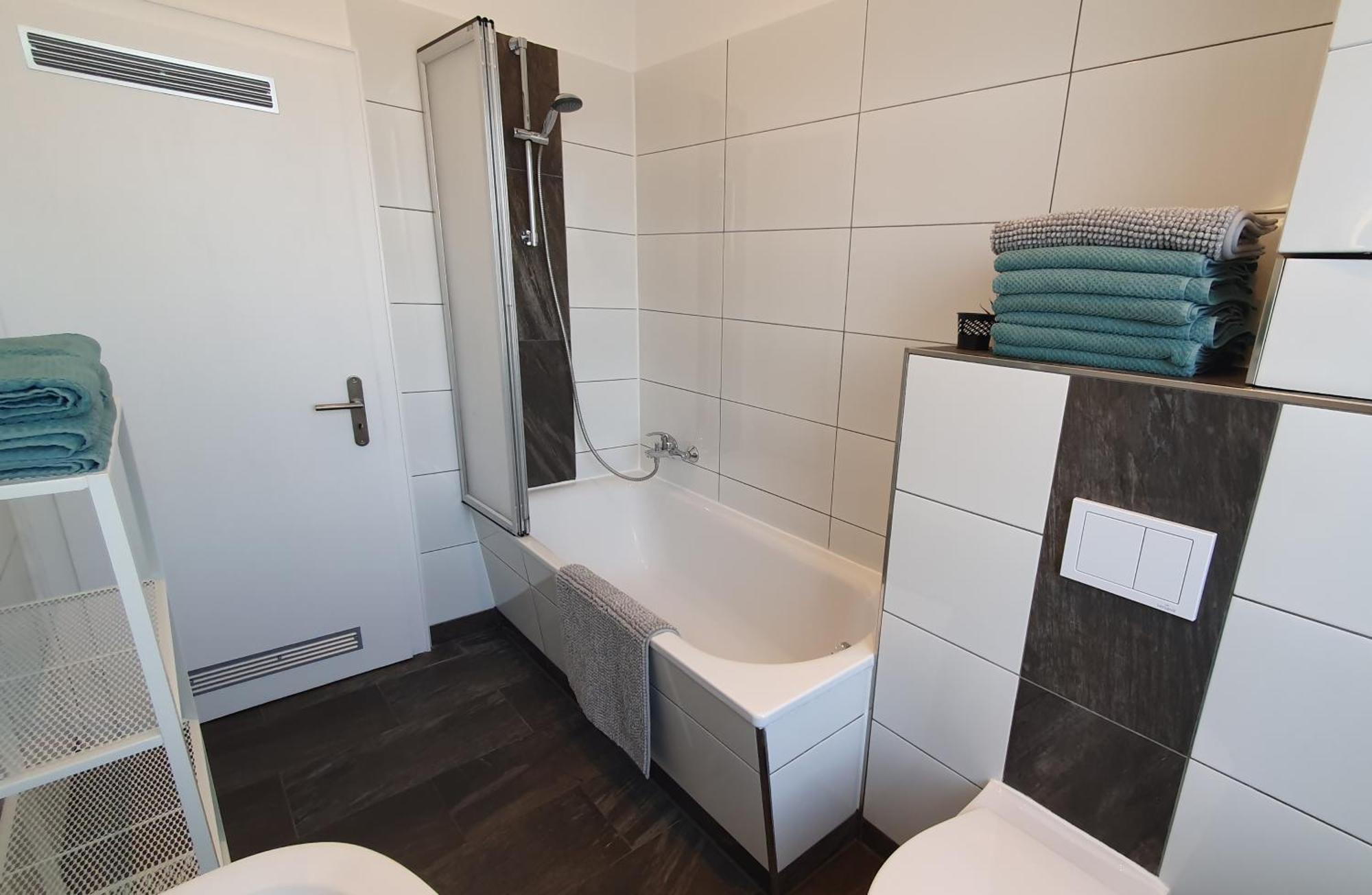 Frankes Sleep Inn, 4, 2, 1 Raumwohnungen, Sauna Фельберт Экстерьер фото